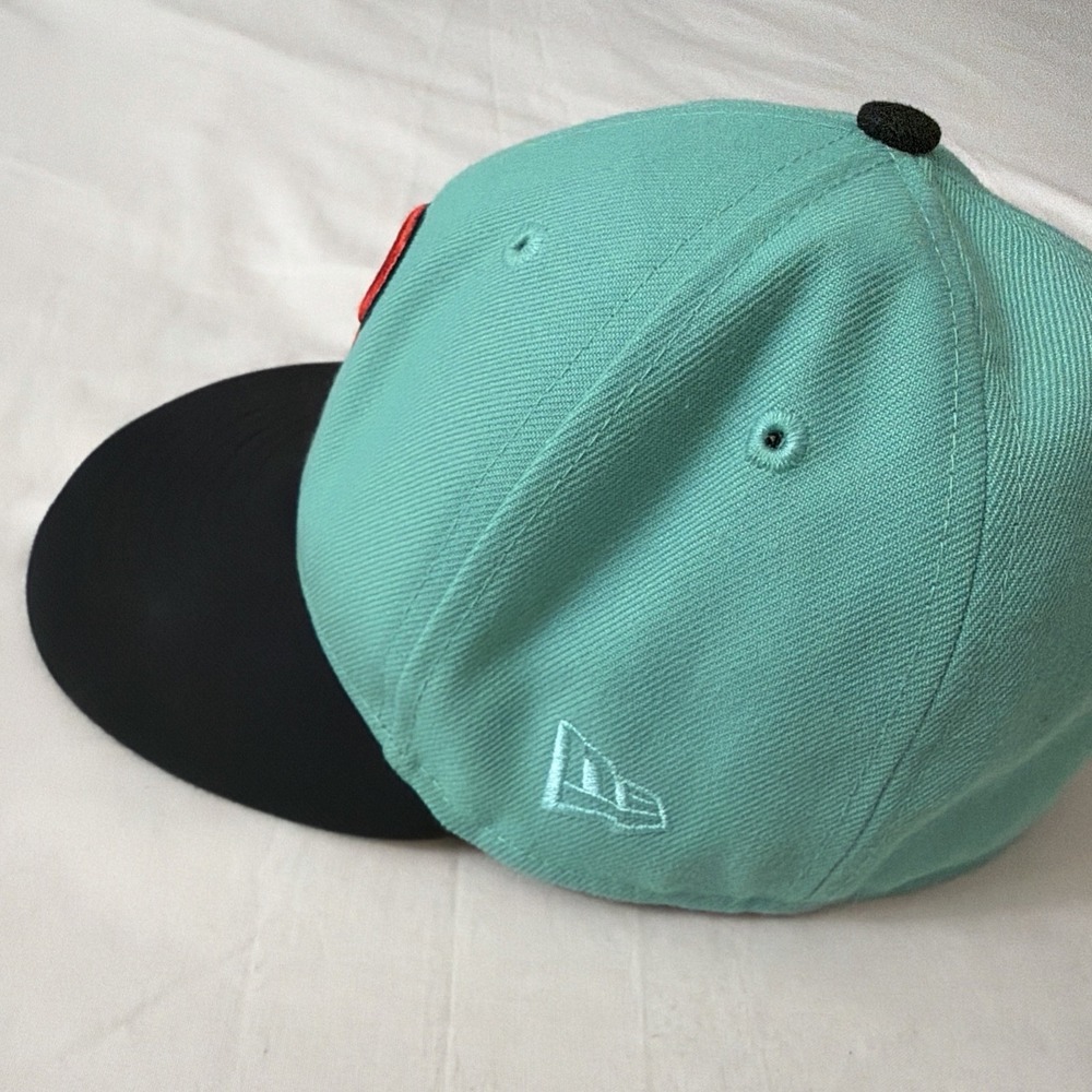 Philadelphia Phillies MLB Lids Hat Drop "Ice Cream Chocolate Mint" 59FIFTY 6 7/8 - Picture 14 of 16